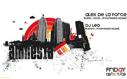 Alex De La Force & DJ Leo @ Amnesia club, Tetovo - Best House Music Tracks Only